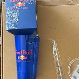 Red Bull Blue Insulated Tumbler - Red Bull Branded Drink Cup